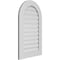 Ekena Millwork Round Top Surface Mount PVC Gable Vent: Functional, w/ 3-1/2"W x 1"P Standard Frame, 22"W x 36"H GVPRT22X3601SF - alternate 3